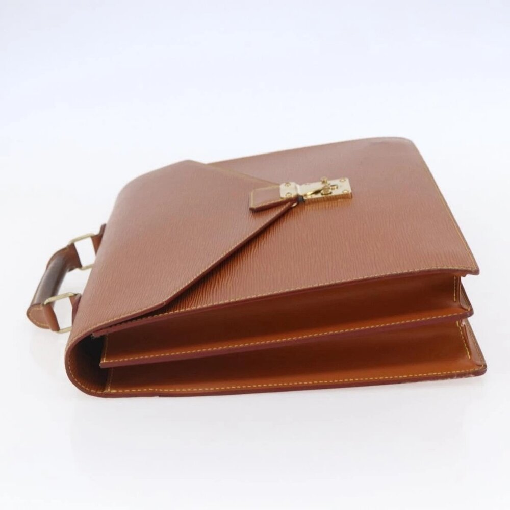 LOUIS VUITTON Epi Serviette Conseiller Zipangu Gold M54428 LV Auth 151087 - Picture 6 of 16